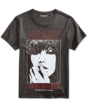Guess Men's Heartbroken Graphic-print Cotton T-shirt