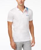 Hugo Boss Green Paddy Pro 5 Graphic-print Polo