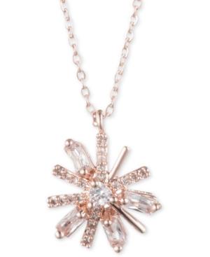 Jenny Packham Crystal & Stone Daisy Pendant Necklace, 16 + 2 Extender