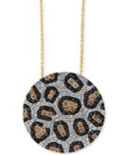 Effy Diamond Animal Pattern Pendant Necklace (1-3/4 Ct. T.w.) In 14k Gold