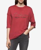 Calvin Klein Jeans Beaded-logo T-shirt