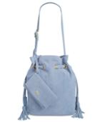 Emma Fox Chatham Suede Bucket Bag