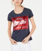 Superdry Sequined Logo T-shirt