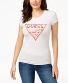 Guess Glitter Signature Graphic T-shirt