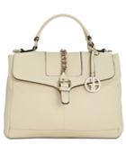 Giani Bernini Belted Top-handle Leather Crossbody, Created For Macy's