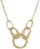 Style&co. Gold-tone Multi-ring Frontal Necklace