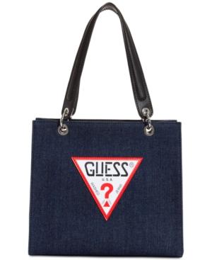 Guess Varsity Pop Small Tote