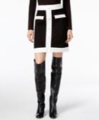 Inc International Concepts Colorblocked A-line Skirt, Only At Macy's