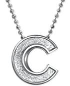 Mlb Collection By Alex Woo Sterling Silver Chicago Cubs Pendant Necklace