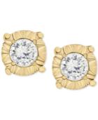 Diamond Stud Earrings In 10k Gold, White Gold Or Rose Gold (1/4 Ct. T.w.)