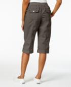 Style & Co Drawstring-waist Skimmer Shorts, Only At Macy's