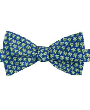 Tommy Hilfiger Men's Fish Print To-tie Bow Tie