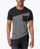 Inc International Concepts Men's Colorblocked Striped T-shirt, Only At Macy's