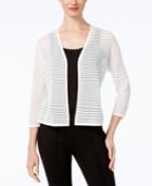 Alfani Petite Smocked Top, Created For Macy's