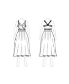 Customize: Switch To Midi Length - Fame And Partners 2-pc. Midi-length Halter Dress