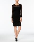 Calvin Klein Perforated Sweater Dress