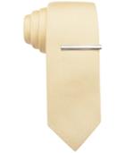 Alfani Men's Yellow Classic Tie, Only At Macy's