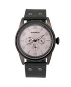 Breed Quartz Ray Rose Gold And Silver Stainless Steel Watches 40mm