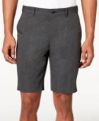 Alfani Men's Geometric Dobby Flat-front Shorts, Created For Macy's