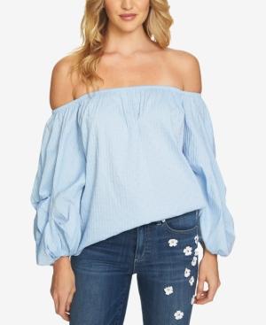 Cece Cotton Off-the-shoulder Top