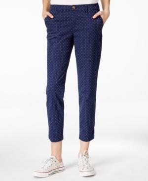 Maison Jules Polka-dot Lou Lou Pants, Only At Macy's