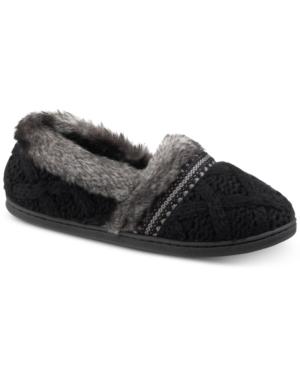 Isotoner Signature Trellis Tessa Sweater-knit Slippers