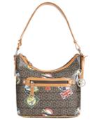 Giani Bernini Postcard-print Hobo, Only At Macy's