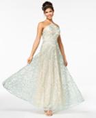 Speechless Juniors' Strappy-back Sparkle Embroidered Gown, A Macy's Exclusive Style