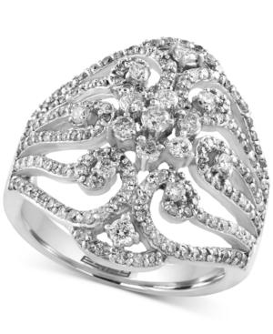 Effy Final Call Diamond Ring (1-1/10 Ct. T.w.) In 14k White Gold