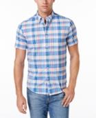 Tommy Hilfiger Men's Custom-fit Hansen Plaid Shirt