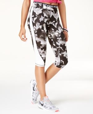 Material Girl Active Juniors' Printed Capri Leggings, Only At Macy's