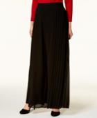 Alfani Pleated Wide-leg Pants, Created For Macy's