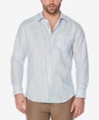 Cubavera Men's Space-dye Linen Shirt