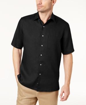 Tasso Elba Men's Linen Pocket Shirt, Created For Macy's