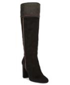 Rialto Cordelia Patchwork Dress Boots Women's Shoes