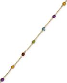 Effy Multi-gemstone Link Bracelet (2-1/2 Ct. T.w.) In 14k Gold