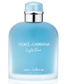 Dolce & Gabbana Men's Light Blue Eau Intense Pour Homme Eau De Parfum Spray, 6.7 Oz