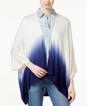 Cejon Ombre Knit Shirt Tail Topper Wrap
