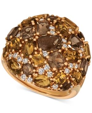 Le Vian Multi-gemstone (4-5/8 Ct. T.w.) & Diamond (3/8 Ct. T.w.) Ring In 14k Gold