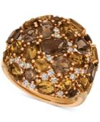 Le Vian Multi-gemstone (4-5/8 Ct. T.w.) & Diamond (3/8 Ct. T.w.) Ring In 14k Gold