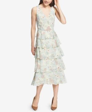 Tommy Hilfiger Tiered Midi Dress