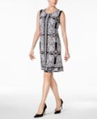 Jm Collection Printed Sheath Dress, Created For Macy's