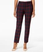 Charter Club Plaid Slim-leg Pants, Created For Macy's