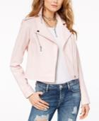 Guess Bently Faux-leather Moto Jacket
