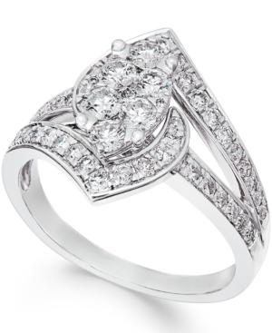 Diamond Ring In 14k White Gold (1 Ct. T.w.)