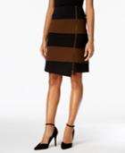 Nine West Zip-side Asymmetrical Skirt