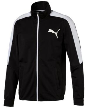 Puma Men's Contrast Zippered Track Jacket