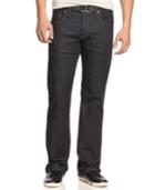 Armani Jeans Men's Bootcut Fit Denim, Dark Rinse
