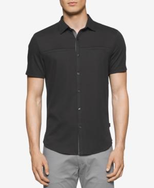 Men's Sedgewick Contrast-placket Button-front Shirt, A Macy's Exclusive