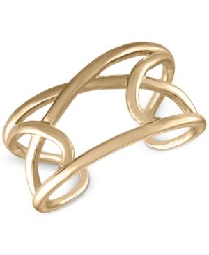 Rachel Rachel Roy Gold-tone Twist Cuff Bracelet
